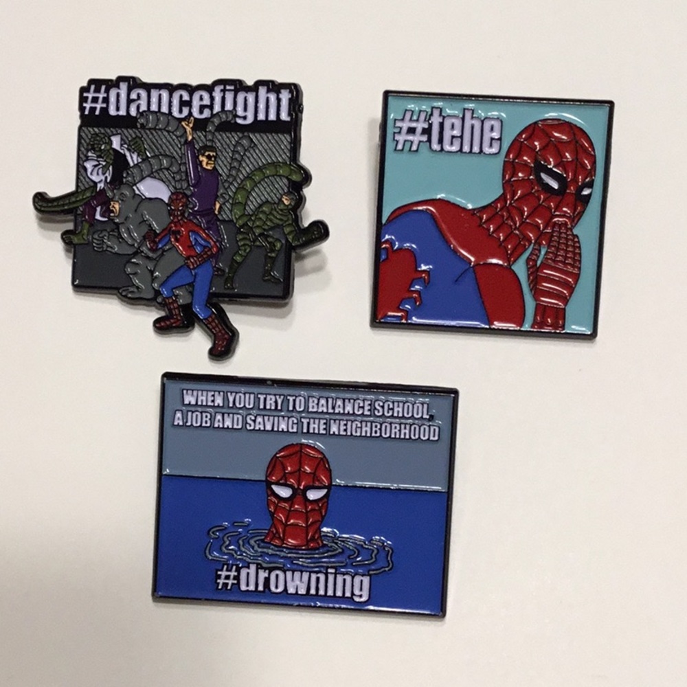 Marvel Spider-Man pins